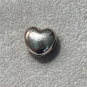 Pandora Sterling Silver Heart Clip Charm